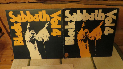 black sabbath lp: vol 4 UK. spiral vertigo 6360071