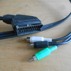 SCART-3 RCA kaapeli. - pikkukuva 1