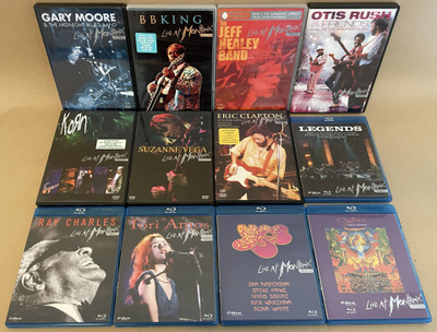 Live At Montreaux -konsertteja DVD & Blu-ray