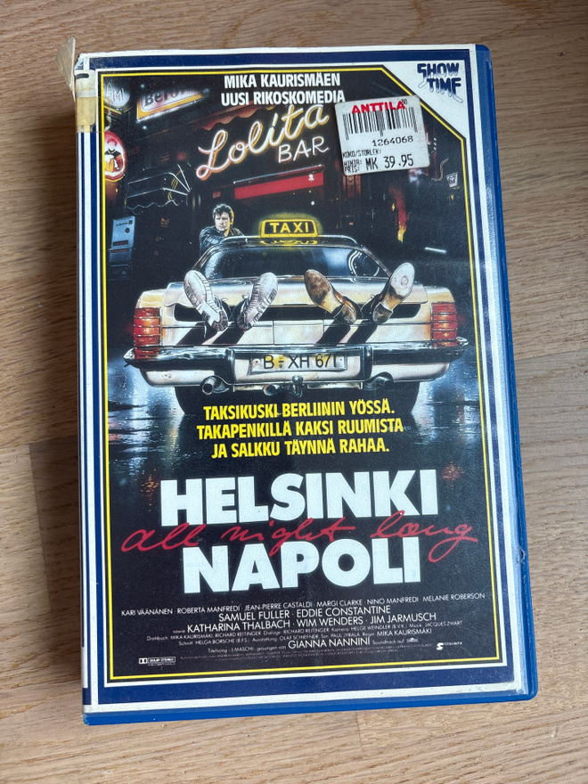 Helsinki, Napoli All Night Long. 1987 VHS