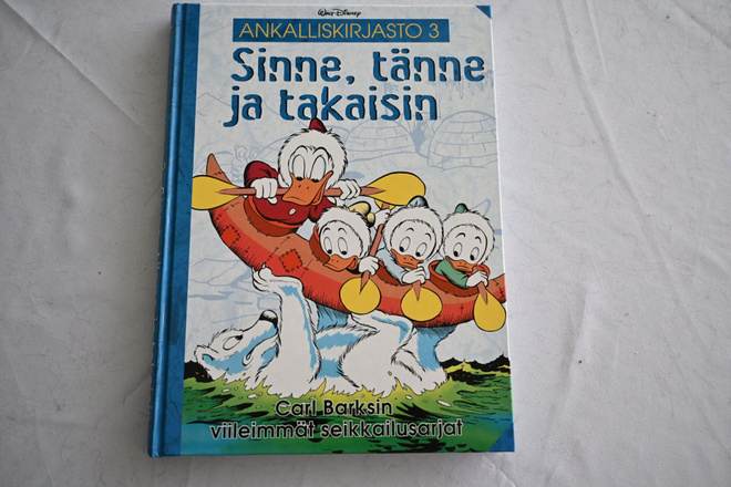 Ankalliskirjasto 3: Sinne,tänne ja takais kovak. s.kuvakirja