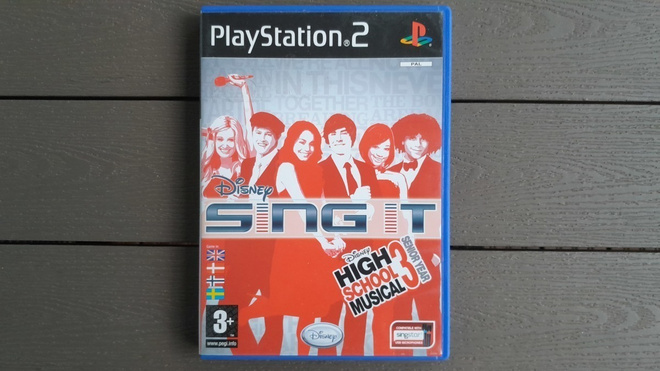 PS2: Disney Sing It High School Musical 3 peli (2008)
