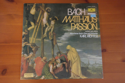 Bach:Matthäuspassion LP.Karl Richter