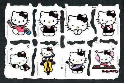MLP F3018 - Kiiltokuva-arkki - Hello Kitty
