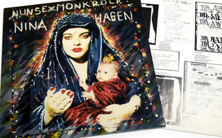 NINA HAGEN, Nunsexmonkrock - LP ORIG. 1982