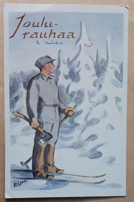 Lahdelma: Sotilas etsii joulukuusta, Suomen Aliupseeri, KP