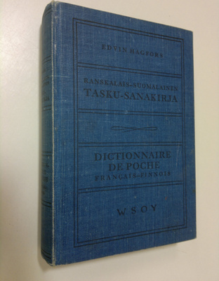 Edwin (toim.) Hagfors : Ranskalais-suomalainen taskusanak...
