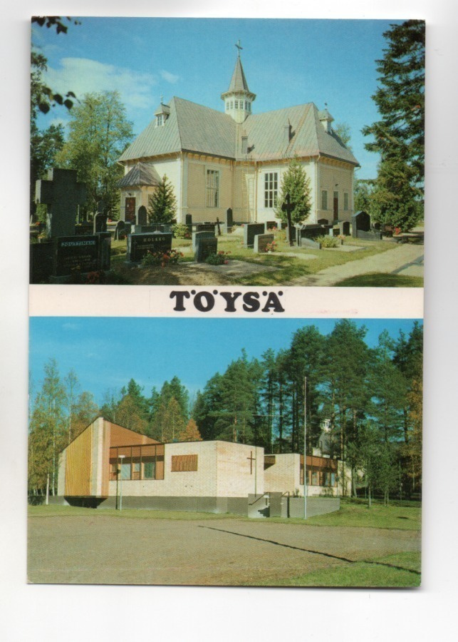 Töysä: kirkko ja  seurakuntatalo