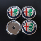 Alfa Romeo vannekeskiöt – Kromi-Vakio – 60mm (4kpl sarja) - pikkukuva 3