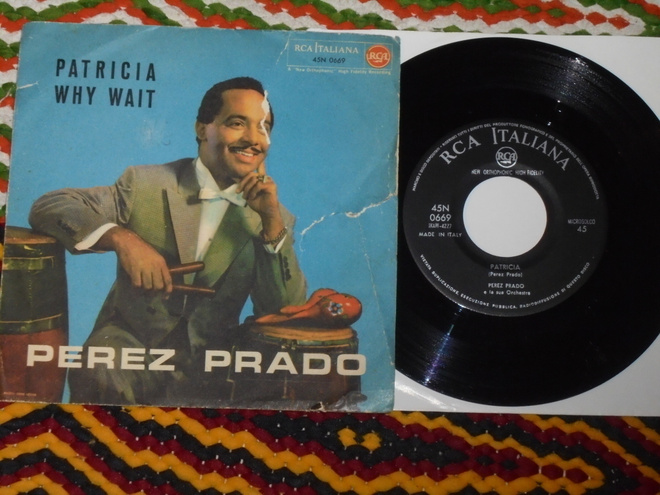7" PEREZ PRADO - Patricia - single 1958 latin jazz EX-