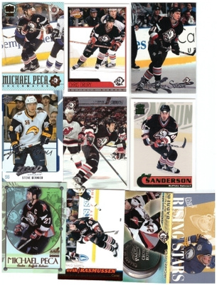 10 x BUFFALO SABRES Erikois/Parallel Kortteja