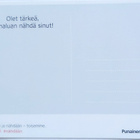 KULKEMATON PUNAINEN RISTI..YSTÄVÄKORTTI - pikkukuva 2