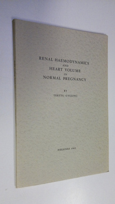 Terttu Gylling : Renal haemodynamics and heart volume in ...