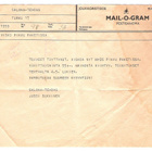 Mail-O-Gram, postisanoma, 1959. - pikkukuva 2