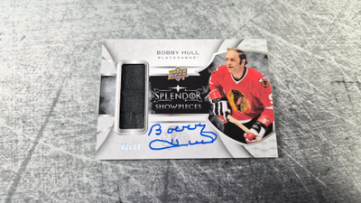 Bobby Hull 2017-18 Splendor Shoepieces /27