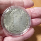Myydään Maria Theresa taaleri kolikko - pikkukuva 3