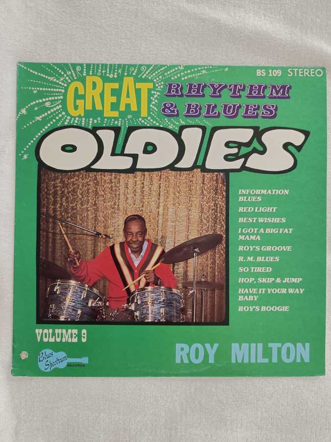 ROY MILTON - GREAT RHYTHM & BLUES OLDIES VOLUME 9 LP