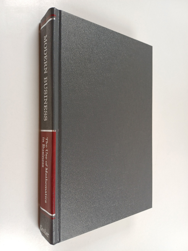 James A. Parsons : The use of mathematics in business