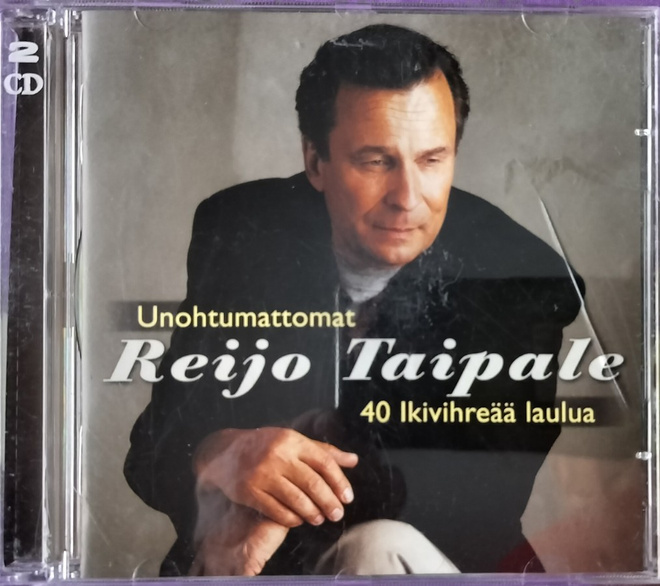 REIJO TAIPALE UNOHTUMATTOMAT 40 Ikivihreää laulua-2CD