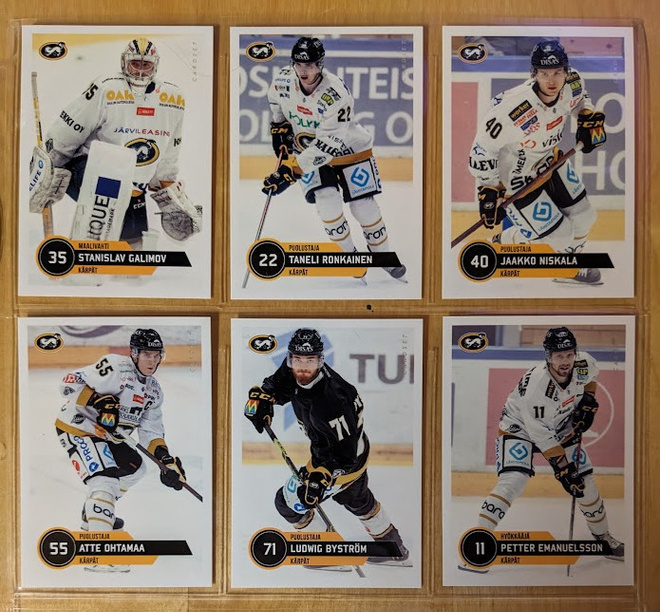 2021-22 Cardset Series 2 Kärpät Team Set 12 korttia (265-276