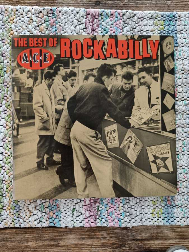 THE BEST OF ACE ROCKABILLY LP