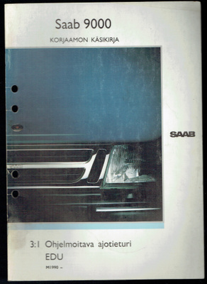 Saab 9000 Korjaamon käsikirja