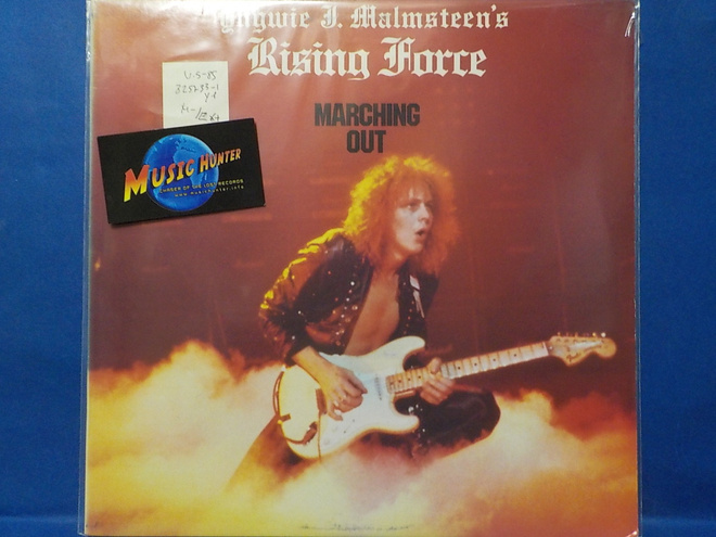 YNGWIE J. MALMSTEEN'S RISING FORCE - MARCHING OUT M-/EX+ LP