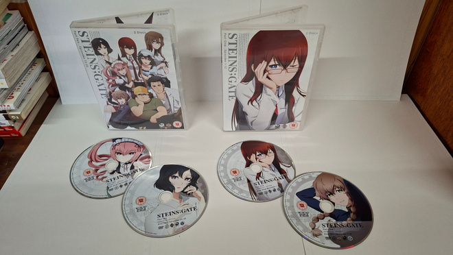 Stein's Gate Anime DVD X 2