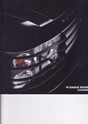 Range Rover lisävarusteet -esite, 2001