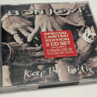 Bon Jovi - Keep The Faith (2CD) VG+! Limited Edition +Poster - pikkukuva 1
