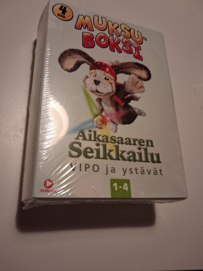 Aikasaaren Seikkailu Vipo ja ystävät 1-4