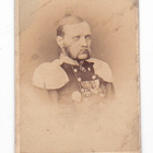 VANHA CDV Visiitti Valokuva Venäjän Eversti UPEAT Merkit1860 - pikkukuva 1