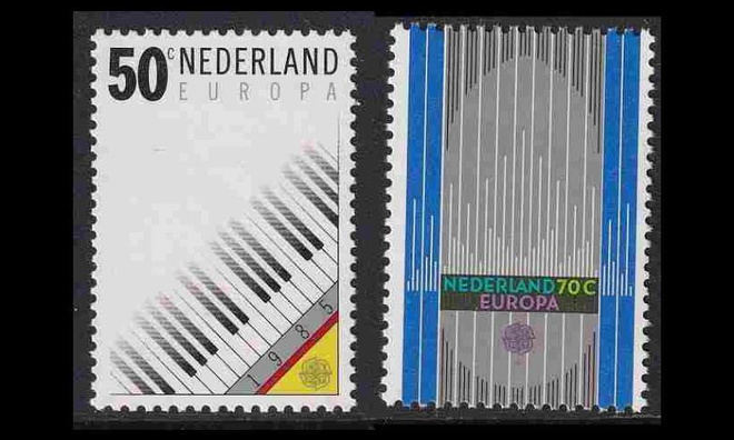 Alankomaat 1274-5 ** Europa musiikkivuosi (1985)