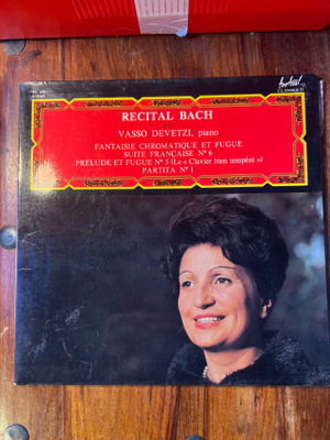 J. S. Bach - Fantasie Cromatique Et Fugue lp