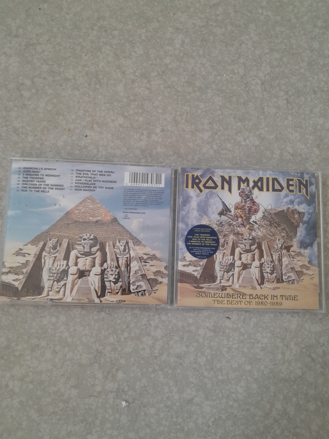 Iron maiden cd