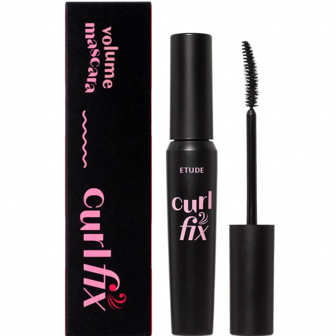 Etude Curl Fix Volume Mascara 8g sävy 04 Black ripsiväri