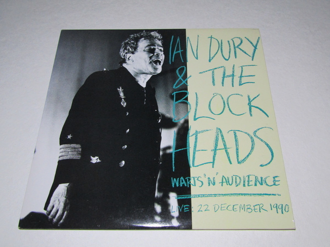 *LP* IAN DURY & THE BLOCKHEADS Warts 'N' Audience