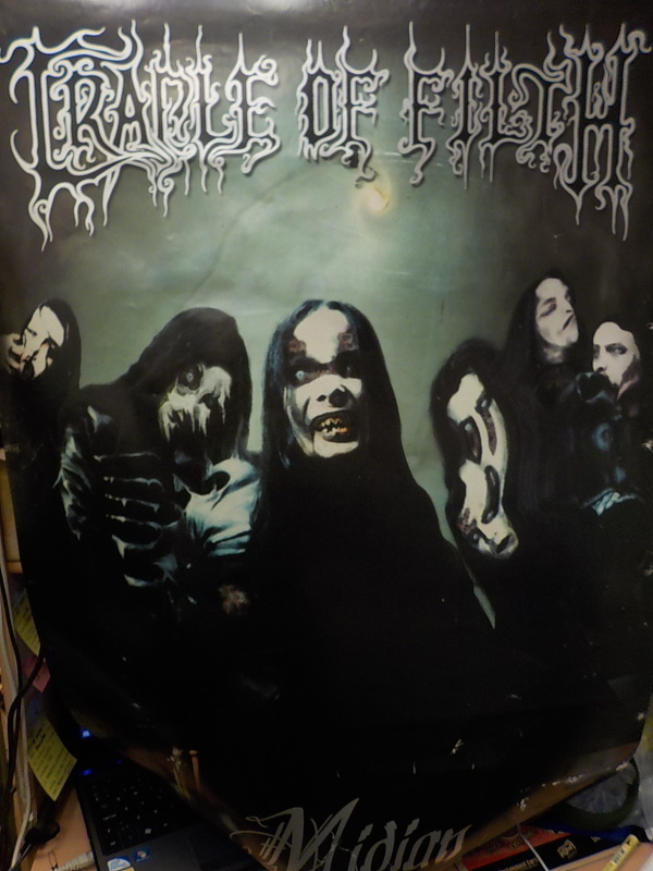 CRADLE OF FILTH - MIDIAN JULISTE VG+