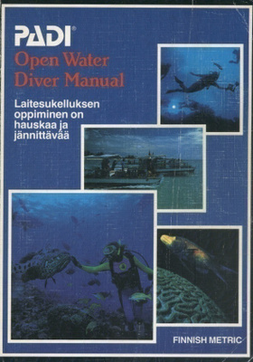 PADI Open water diver manual, Finnish metric