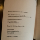William Styron - Pimeän kuva - Muistelma hulluudesta - pikkukuva 3