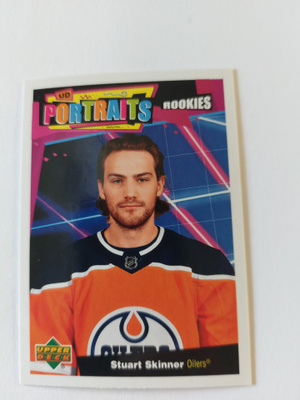 2020-21 Upper Deck UD Portraits #P95 Stuart Skinner