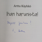 Arttu Käyhkö : Ihan harunista! (signeerattu, tekijän omiste) - pikkukuva 3