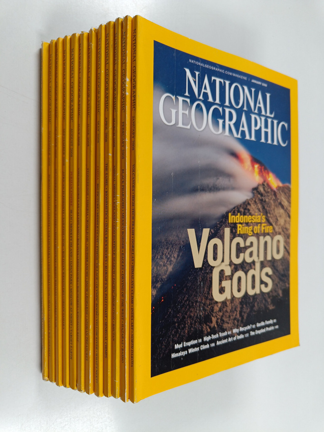 National Geographic vuosikerta 2008 (1-12)