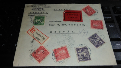 Ruotsi - Ekenäs Pika R-kuori 1930 26/10