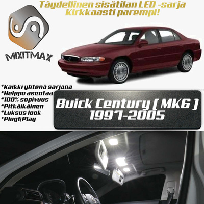 Buick Century (MK6) Sisätilan LED-sarja 18-osain