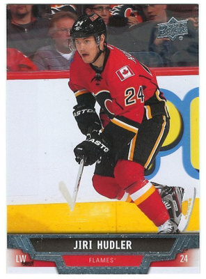 13-14 Upper Deck #167 Jiri Hudler