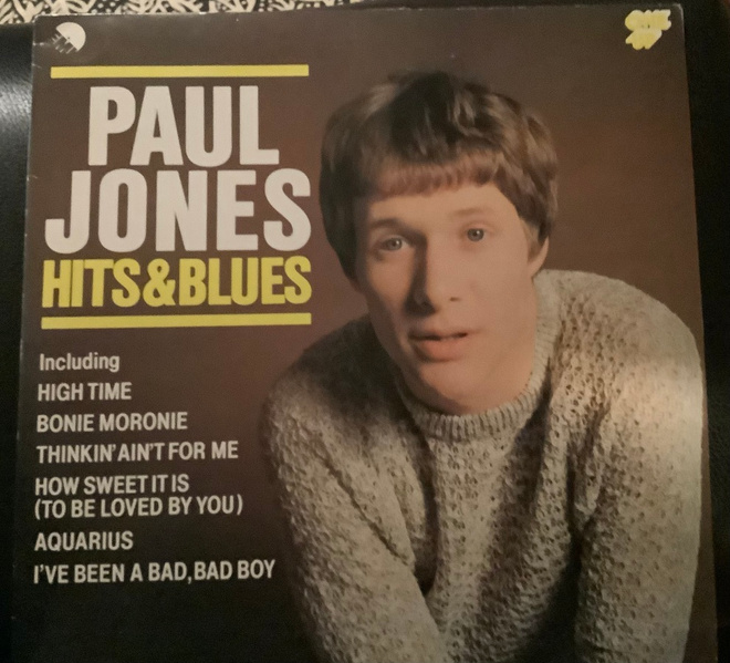 PAUL JONES :” Hits &Blues”, vinyyli lp