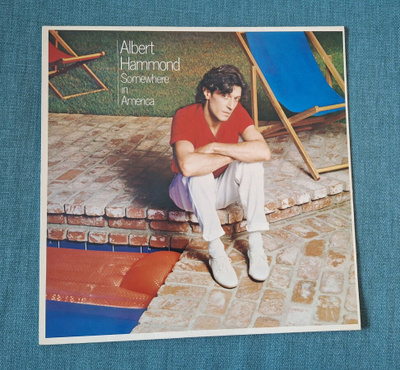 ALBERT HAMMOND Somewhere In America EPC 25022  1982 Hollanti