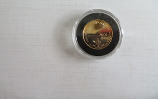 Kultaraha 100€Porvoon Valtiopäivät v 2009