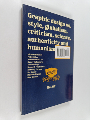 Graphic design vs. style, globalism, criticism, science, ...